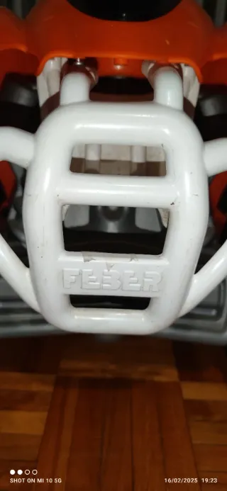 Quad Eléctrica Infantil Feber Naranja