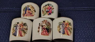 Juego de licor chino de porcelana