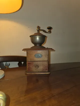 Molinillo café Zassenhaus manual madera y metal