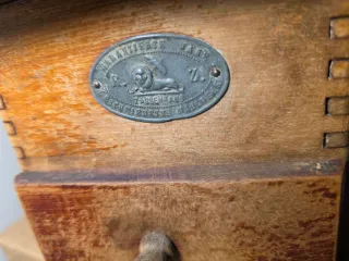 Molinillo café Zassenhaus manual madera y metal