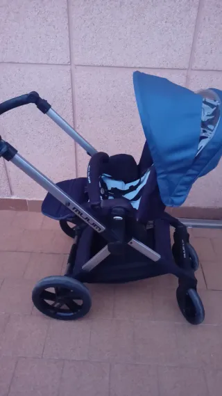 Silla de paseo Jane Muum azul