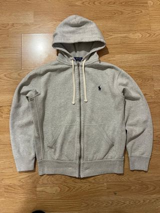 Sudadera Polo Ralph Lauren Gris Cremallera