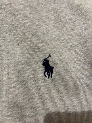Sudadera Polo Ralph Lauren Gris Cremallera