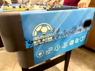 Futbolín de mesa para 5 juegos