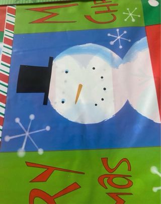 6 Bolsas Regalo Navidad Grandes