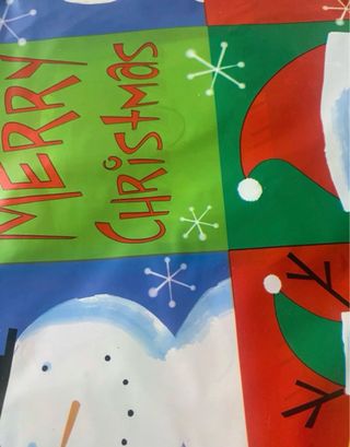 6 Bolsas Regalo Navidad Grandes