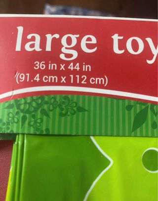 6 Bolsas Regalo Navidad Grandes