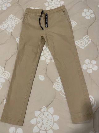 Pantaloni bambino beige