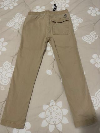 Pantaloni bambino beige