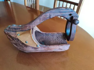 Expositor madera para botella