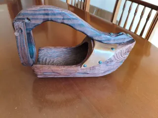 Expositor madera para botella