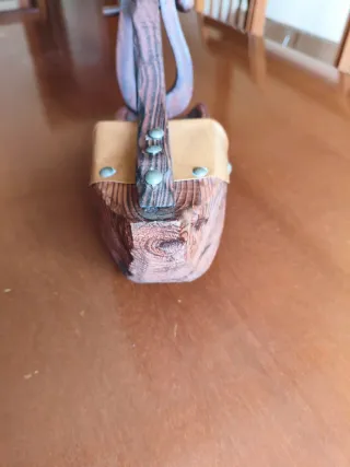 Expositor madera para botella