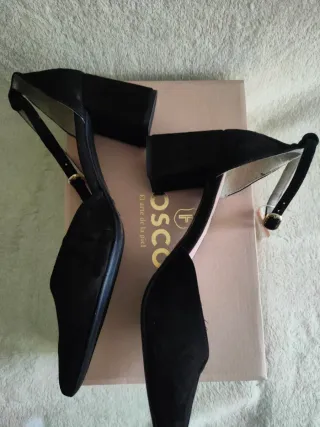 FOSCO - Zapatos negros de tacón