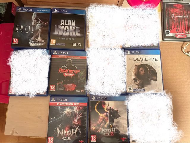 vendo juegos de PS4