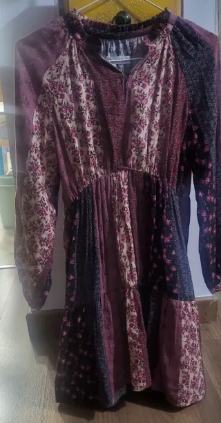 Vestido Zara Multicolor Talla 13 a 14 años