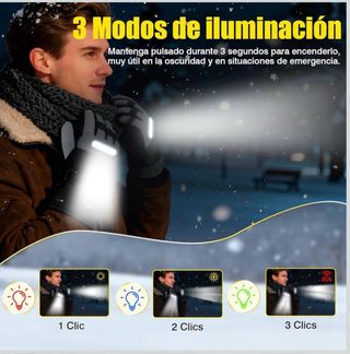 Guantes Térmicos Eléctricos (tallas L)