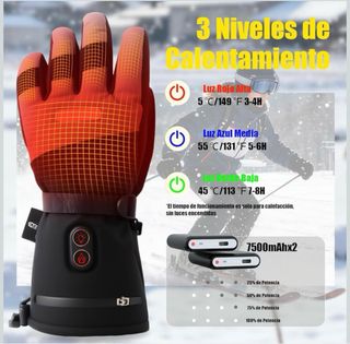 Guantes Térmicos Eléctricos (tallas L)