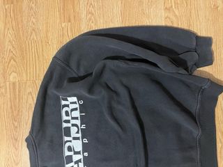 Sudadera Napapijri Bandera Noruega Negra