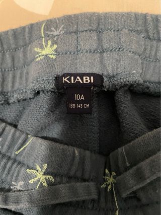 Pantaloncini bambino fantasia palme