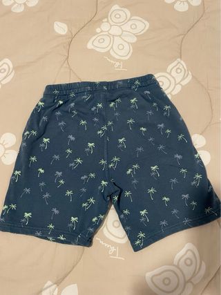 Pantaloncini bambino fantasia palme