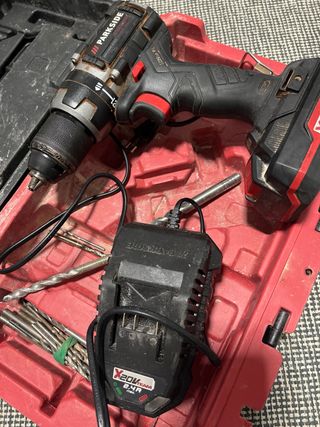 Taladro destornillador Parkside 20V maletín+cargad