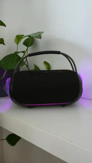 Altavoz Bluetooth SWTOIPIG con Luces LED (Nuevo)