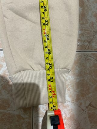 Chándal Nike niño beige y blanco talla 14