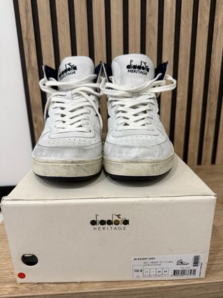 Diadora Heritage Scarpe Alte Bianche