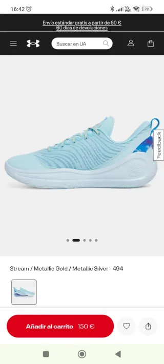 Zapatillas Baloncesto Under Armour Nuevas