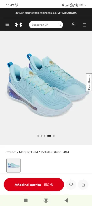 Zapatillas Baloncesto Under Armour Nuevas