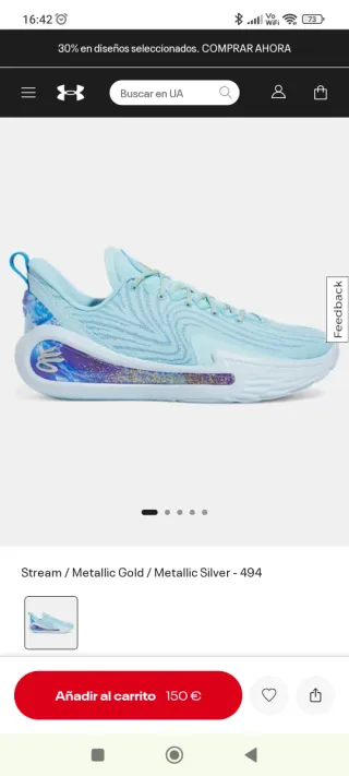 Zapatillas Baloncesto Under Armour Nuevas