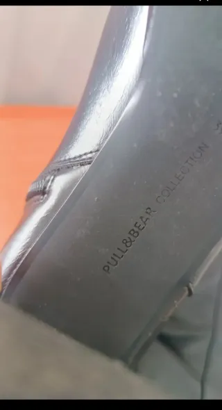 Botines negros de plataforma