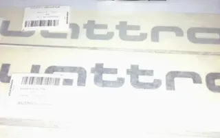 Pegatinas Audi Quattro ,original Audi