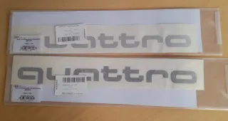 Pegatinas Audi Quattro ,original Audi