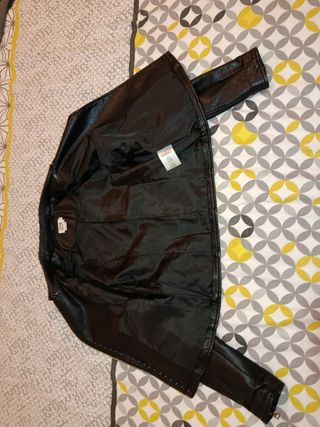 Chaqueta Biker Molly Bracken Bordada Talla S