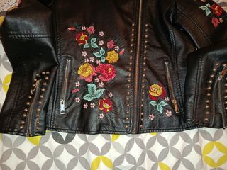 Chaqueta Biker Molly Bracken Bordada Talla S