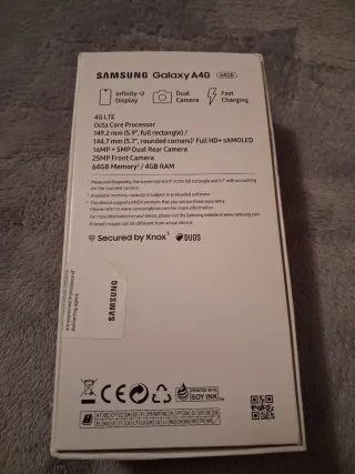 Samsung Galaxy A40 Nero