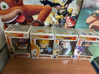 Lote 4 Funko Pop Dragon Ball Z