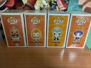 Lote 4 Funko Pop Dragon Ball Z