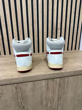 Diadora Basket Scarpe Rosse Bianche