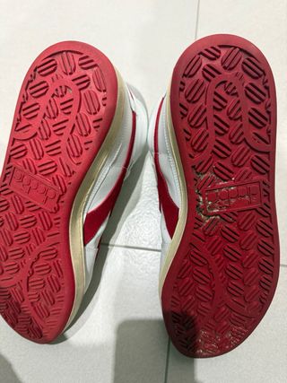 Diadora Basket Scarpe Rosse Bianche