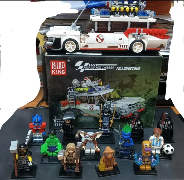 Pack Ghostbuster e varie action figure compatibili Lego