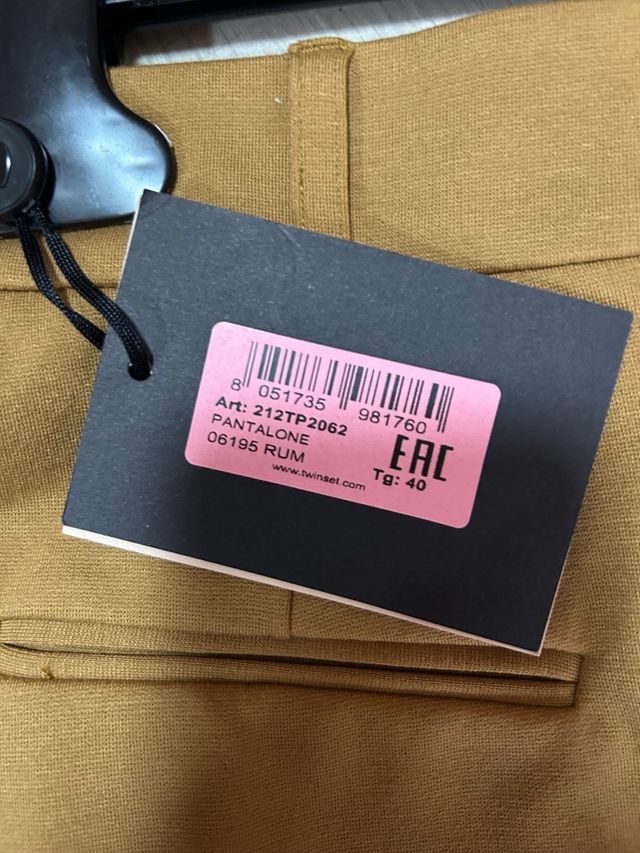 Pantaloni eleganti Twin Set marrone