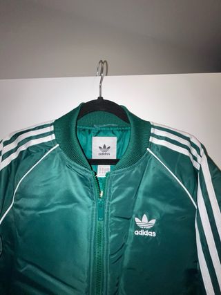 Chaqueta Bomber Adidas Verde