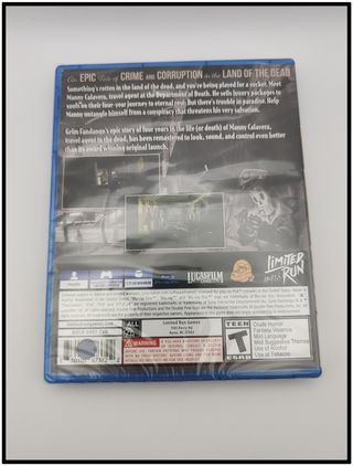 Grim Fandango Remastered Playstation 4 Precintado