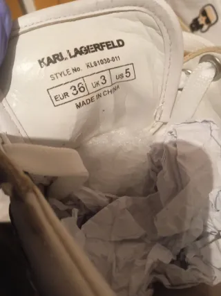 Deportivas Karl Lagerfeld Blancas Talla 36