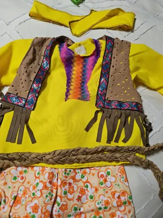 Disfraz Hippie Niño Talla 2