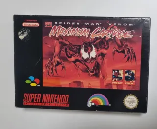 🇪🇺🇪🇸 Maximum Carnage snes super nintendo nes