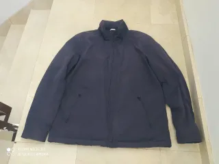 Chaqueta de invierno negra, modelo Dustin