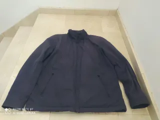 Chaqueta de invierno negra, modelo Dustin